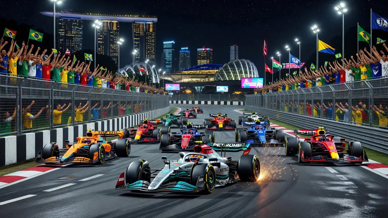 La pole position se vuelve clave en la noche de Singapur
