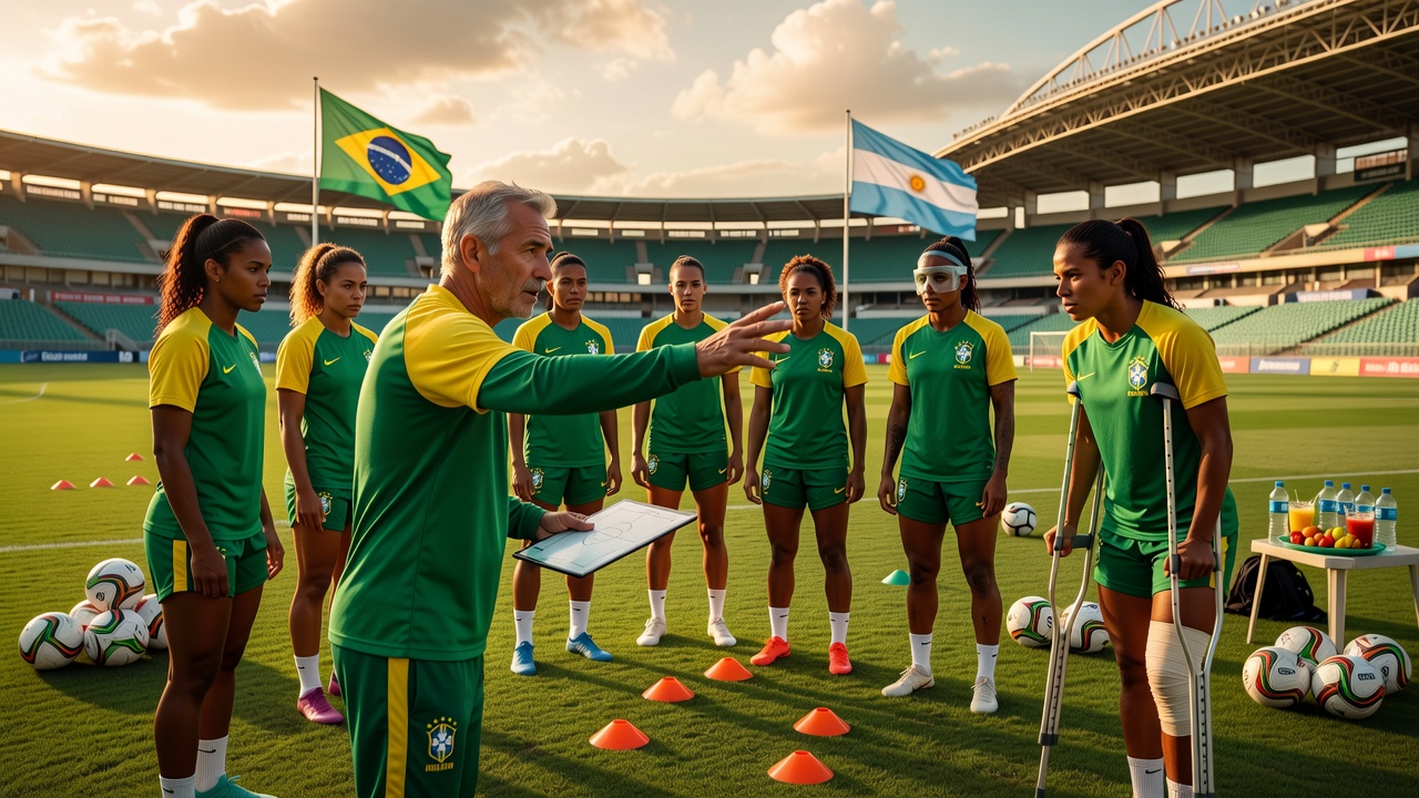 Arthur Elias prepara cambios en Brasil para enfrentar a Argentina