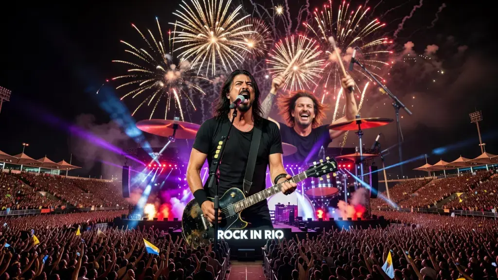 Foo Fighters revive en video su épica noche de más de dos horas en Rock in Rio