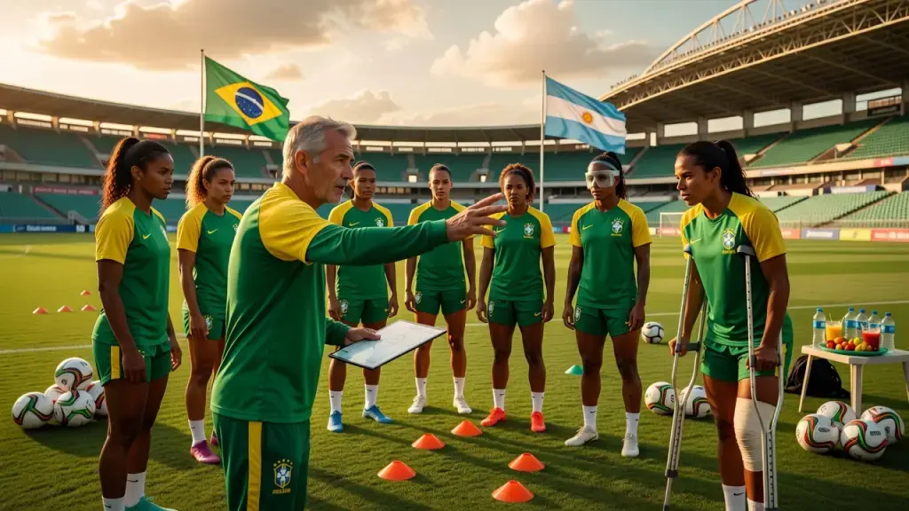 Arthur Elias prepara cambios en Brasil para enfrentar a Argentina