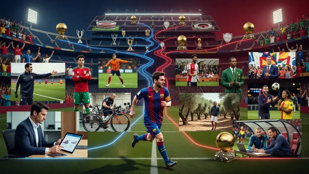 A 22 años del debut de Messi, sus excompañeros reparten sus propios caminos
